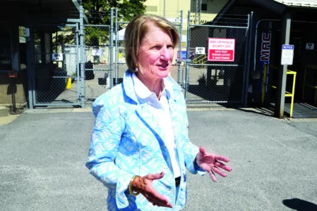 Capito tours Marshall County power plant